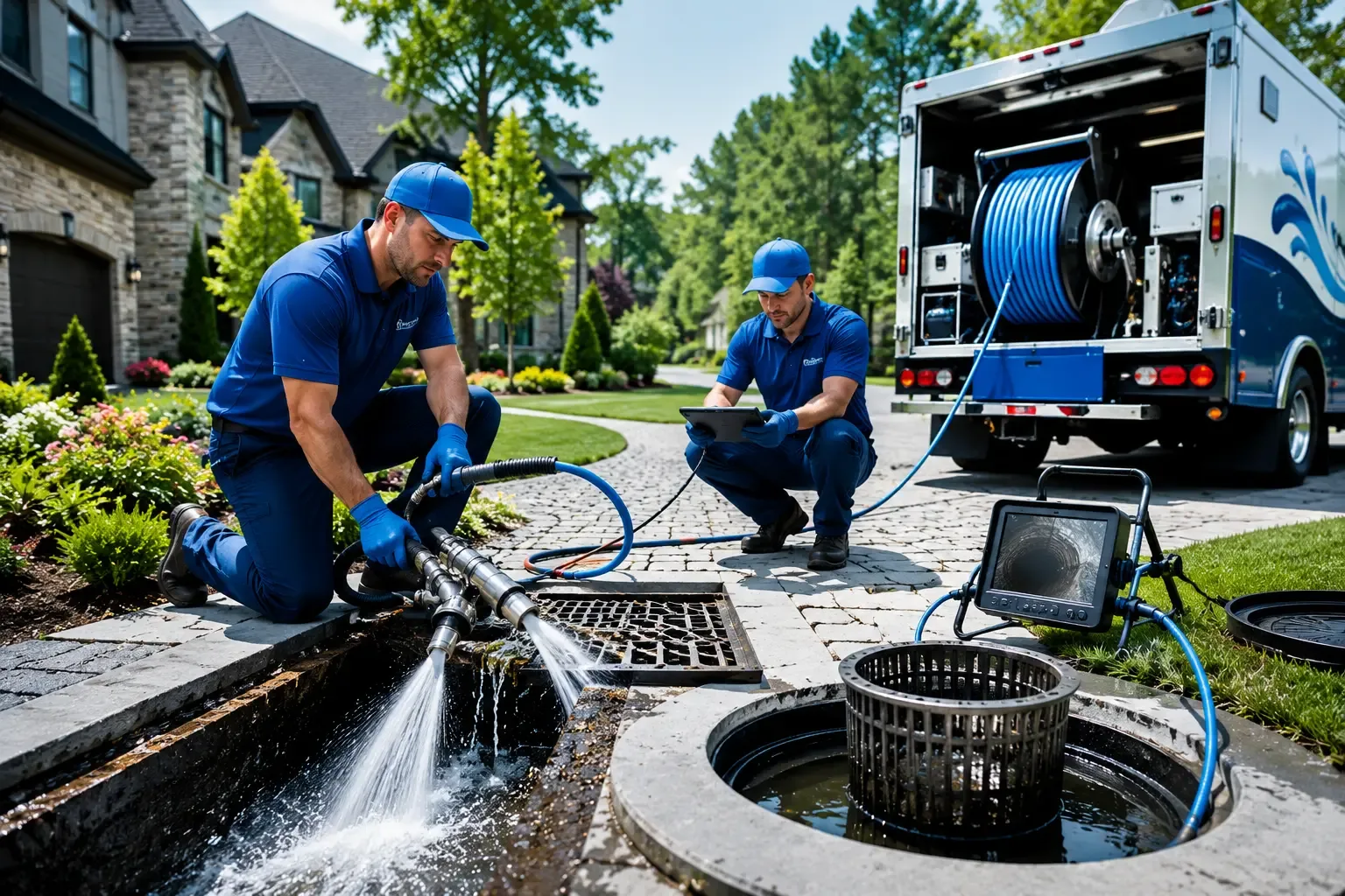 Local outdoor drain cleaning professionals in Leavittsburg, OH